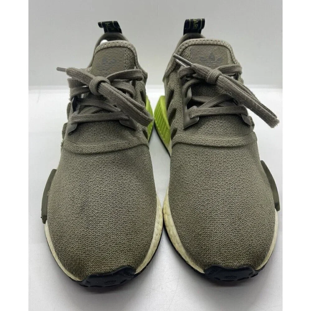 Adidas NMD R1 Trace Cargo Yellow 2019 Men's Size 8 Athletic Running Shoes BD7750
